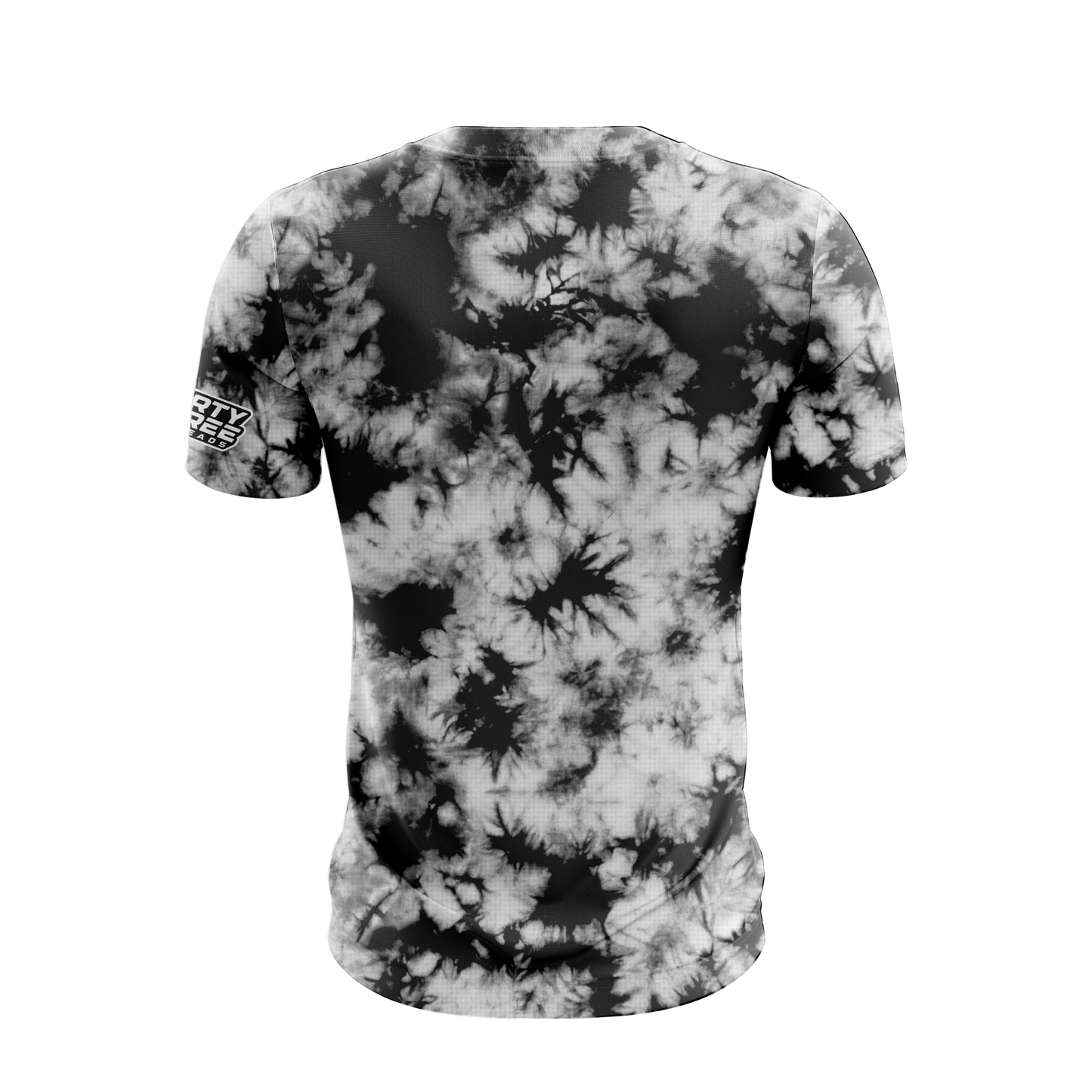 Pixelated Tie Dye Tech Tee