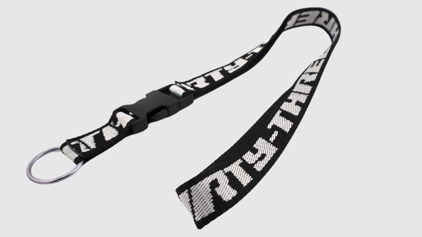 OG Woven Lanyard: Panda