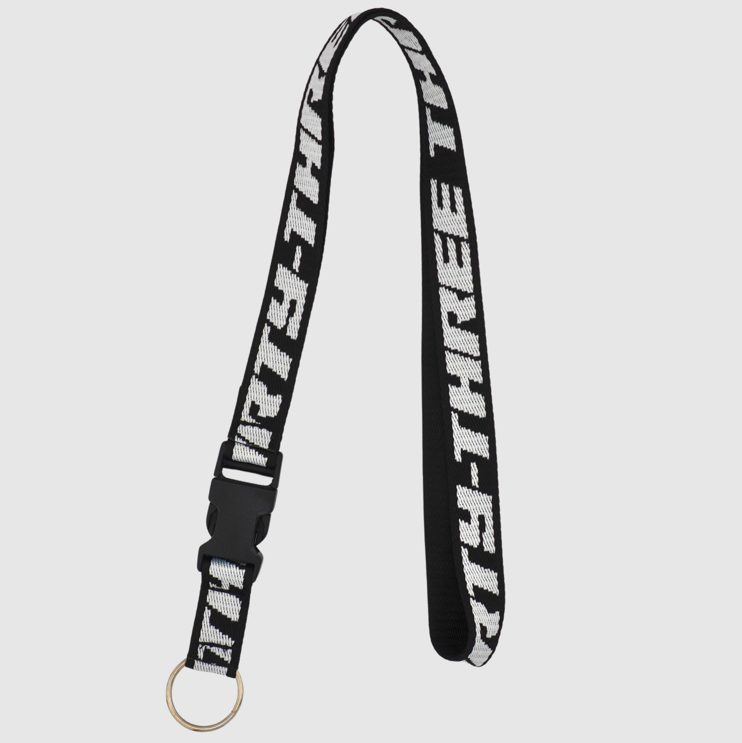 OG Woven Lanyard: Panda